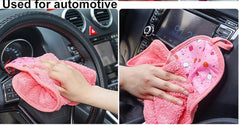 Microfiber Hand Towel for Wash Basin Kitchen Sink Dining Towel Multicolor Napkins Multipurpose Kitchen