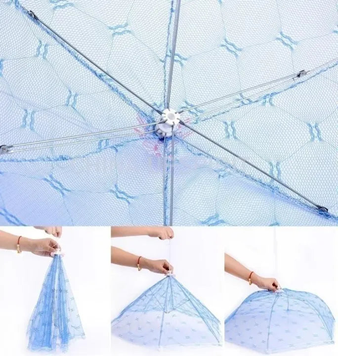 Folding Food Cover Table Net Umbrella