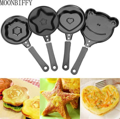 Frying Pan Kitchen Tools Egg Mold Pan Flip Omelette Mold