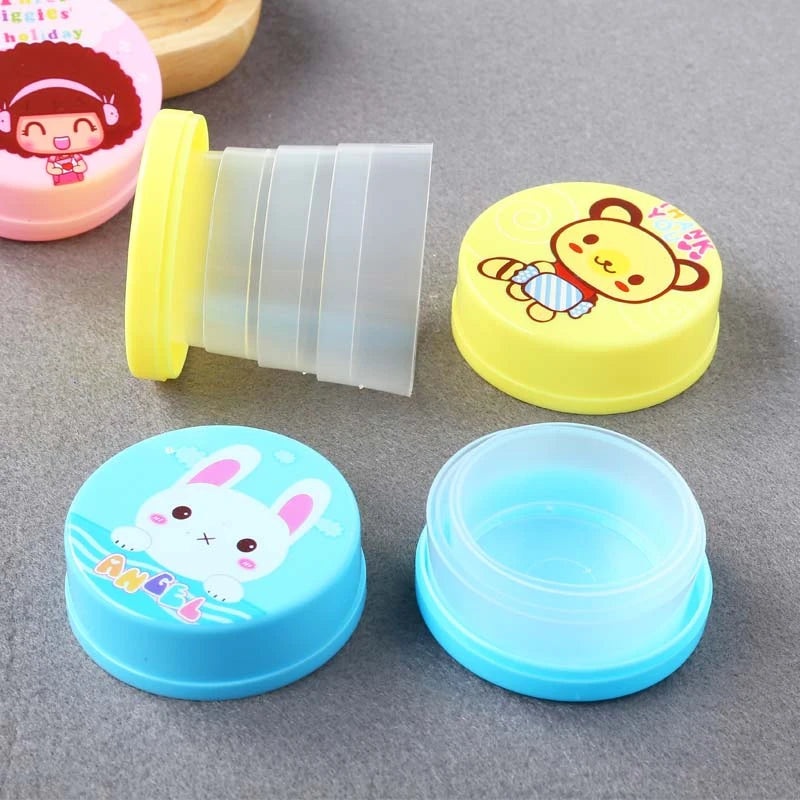 200ML Retractable Folding tumblerful Telescopic Collapsible Folding Water Cups