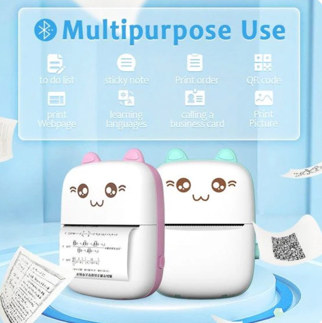 Mini Cute Pocket Printer
