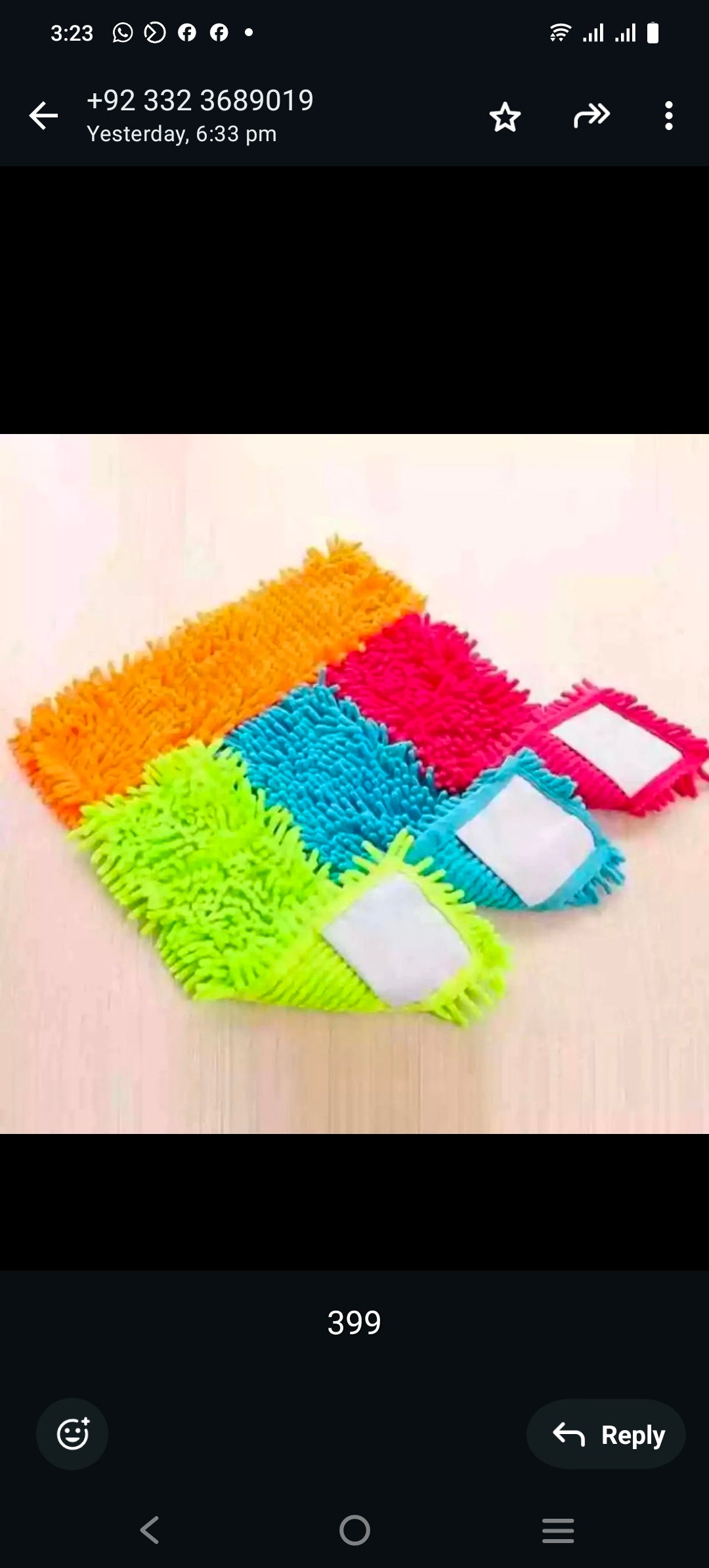 MICROFIBRE MOP REFILL