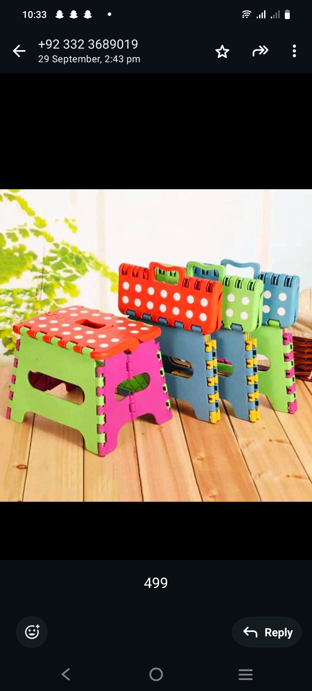 Folding chair