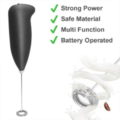 Milk Frother Handheld Mixer