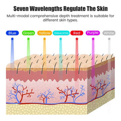 Rechargeable LED Light Facial Skin Care Mask