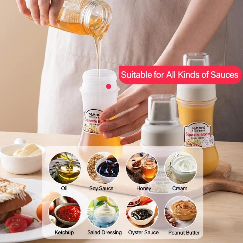 Four Hole Squeeze Sauce Bottle