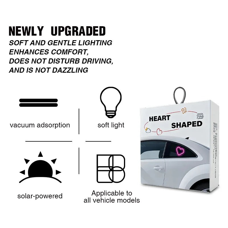 Heart Shaped Car Ambient Light