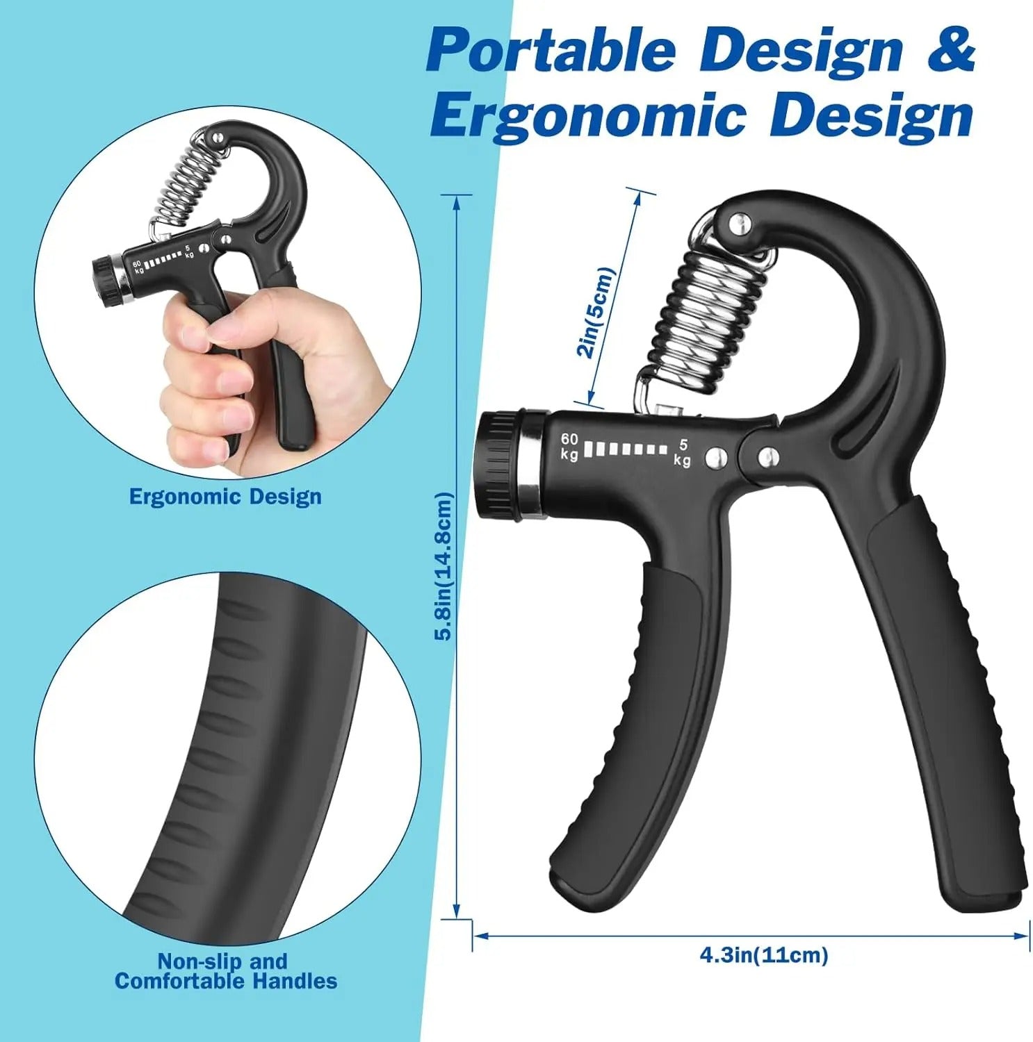 Adjustable Hand Gripper Exerciser