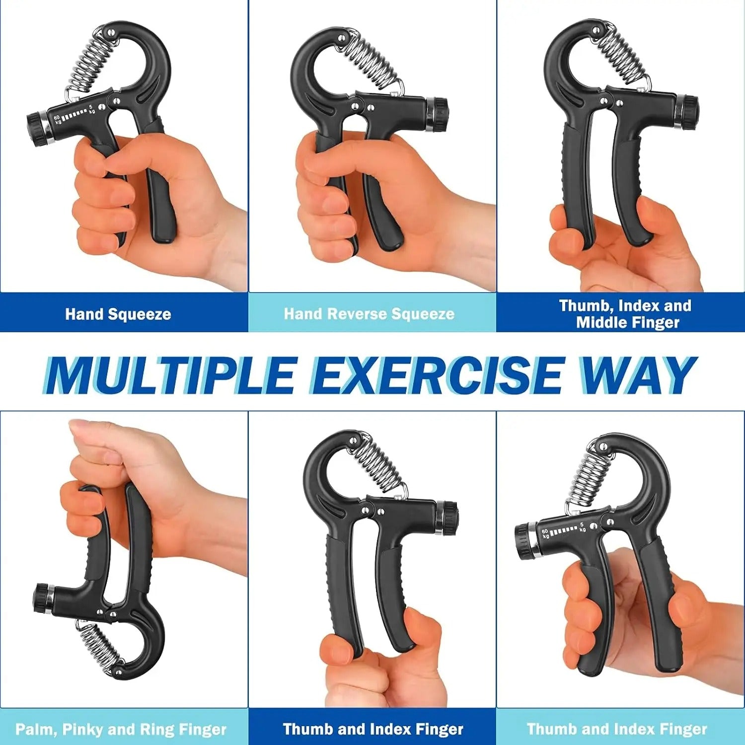 Adjustable Hand Gripper Exerciser