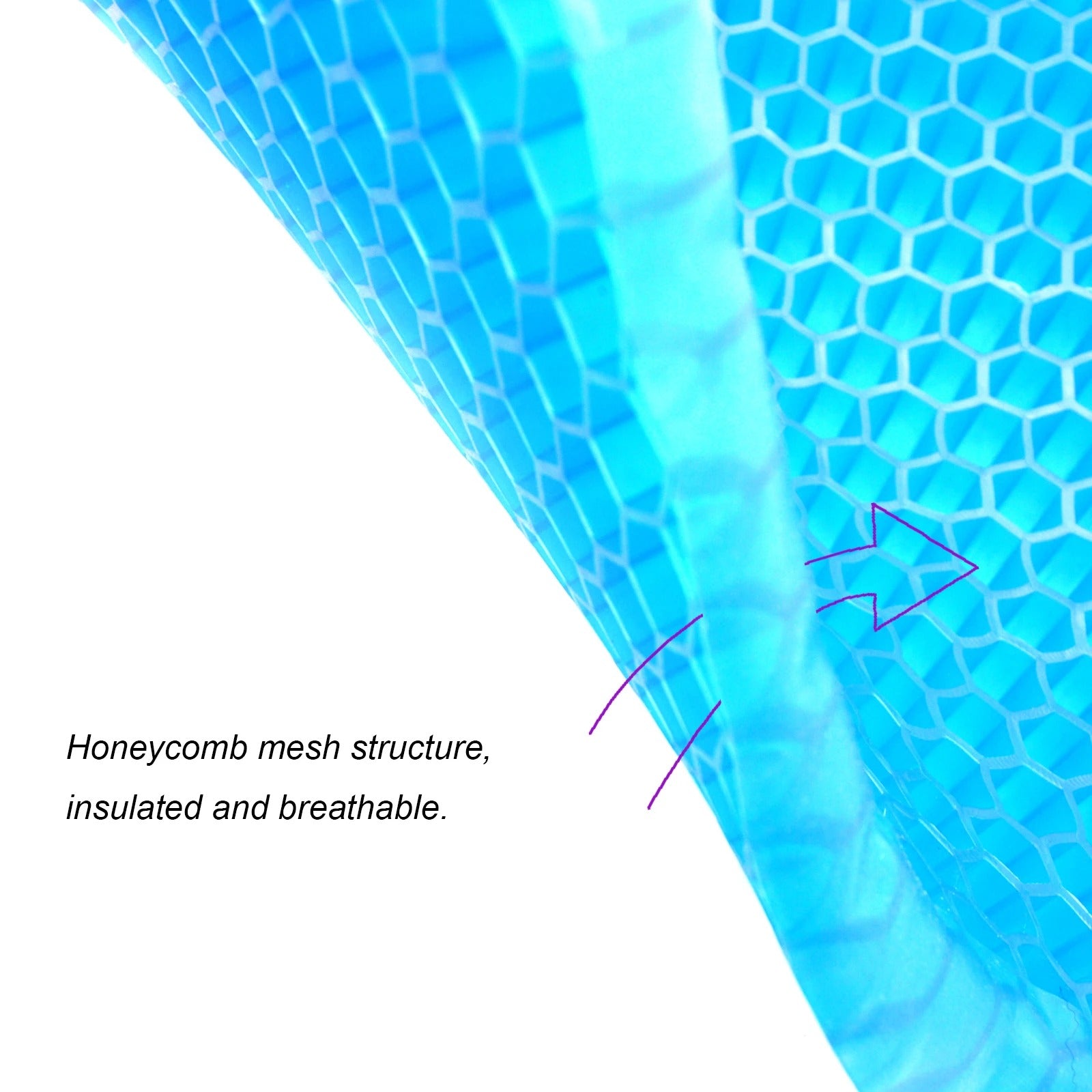 Breathable Honeycomb Gel Seat Cushion