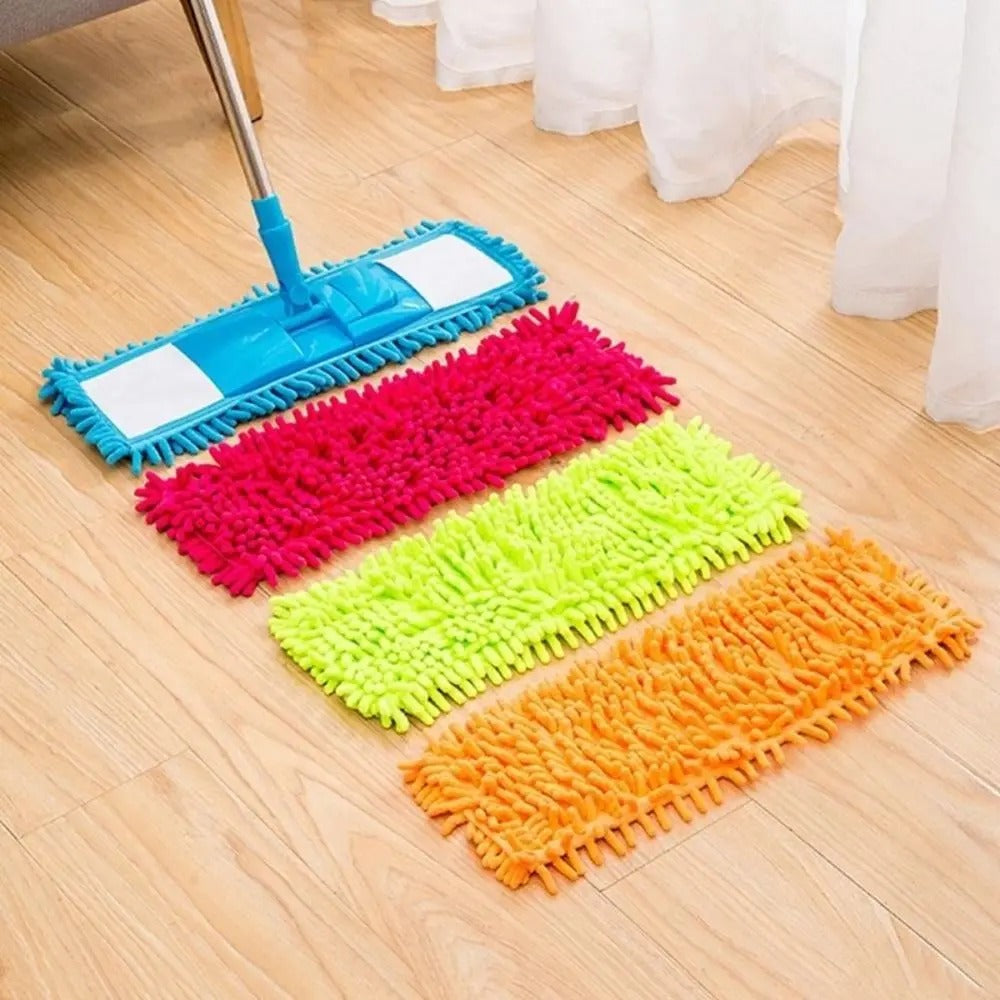 Flat Microfiber Squeeze Mop With Handle