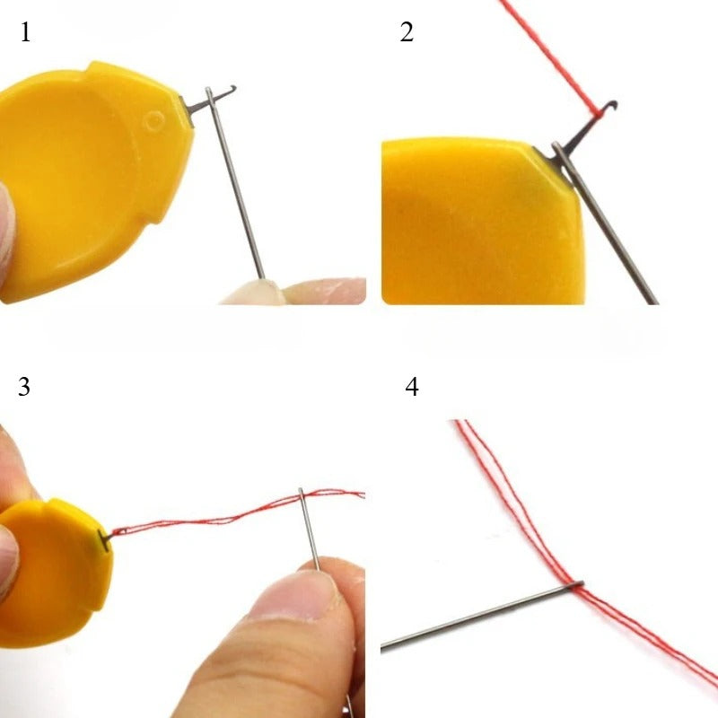 Automatic Sewing Machine Needle Threader Tool (pack of 5)