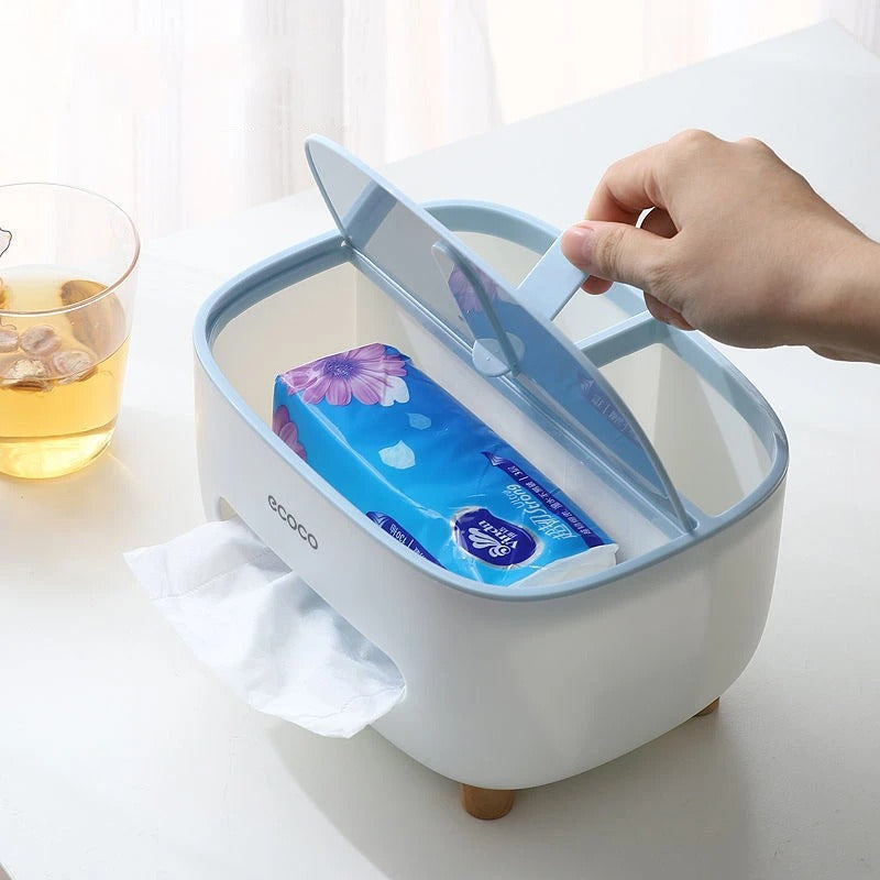 ECOCO Multipurpose Desktop Tissue Box