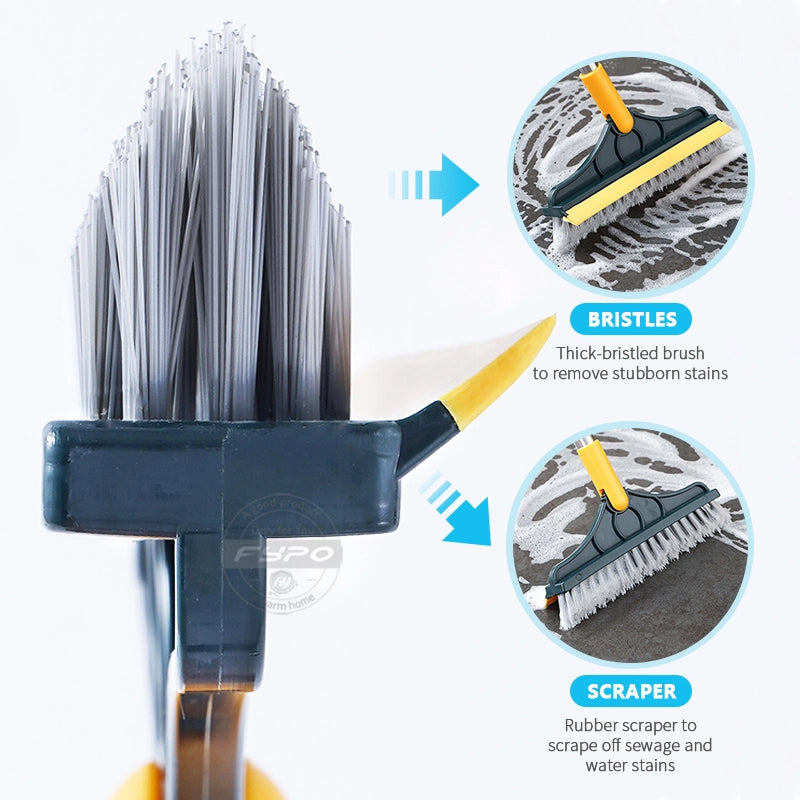 2 in 1 Floor Scrub Brush