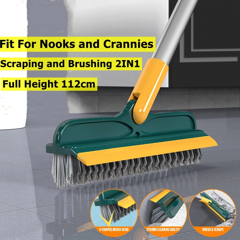 2 in 1 Floor Scrub Brush