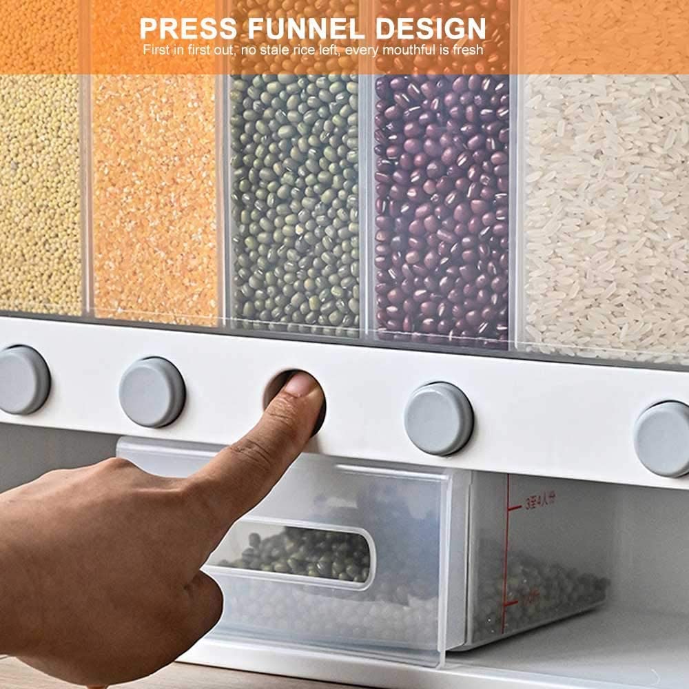 Wall Mount Dry Food Dispenser