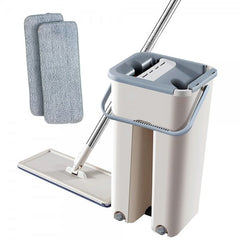 Flat Floor Mop Scraping Ultra-Fine Fiber Mop