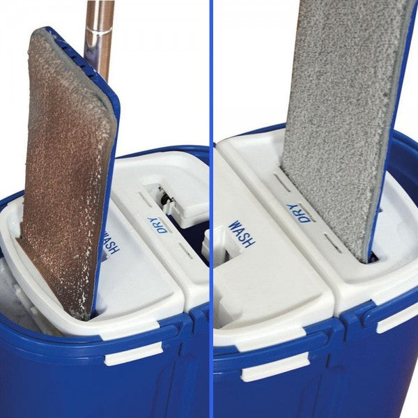 Flat Floor Mop Scraping Ultra-Fine Fiber Mop