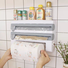 4 In 1 Kitchen Organizer Paper Towel Holder