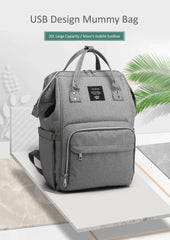 USB Design Mummy bag Diaper Bag