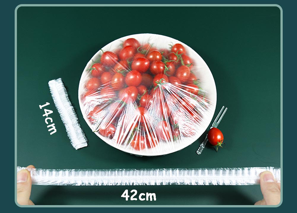 Reusable Elastic Food Covers 100Pcs